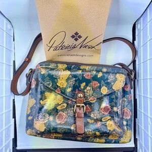 Patricia Nash Avellino Full-grain leather Crossbody bag